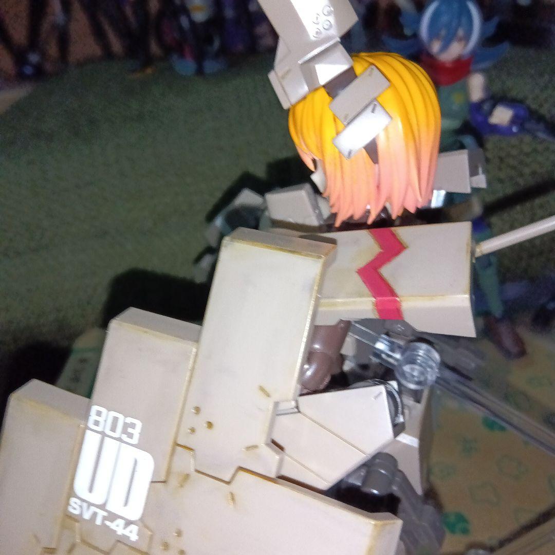 フレームアームズガール　輝鎚・甲　組立済　ぼよよん