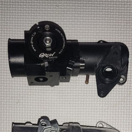 VGGROWビックスロットル ロングファンネル ステルスミラー3点セット