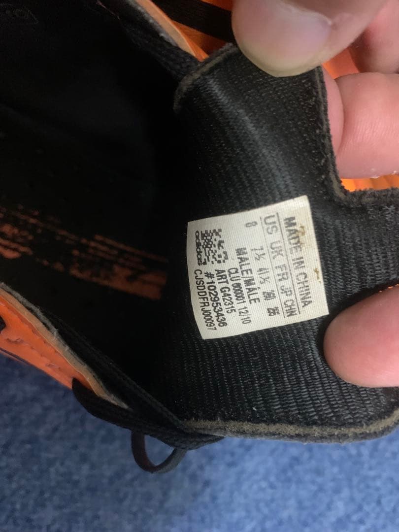 adidas f50 レザー中村俊輔メッシプレデター　プロ支給品26㌢