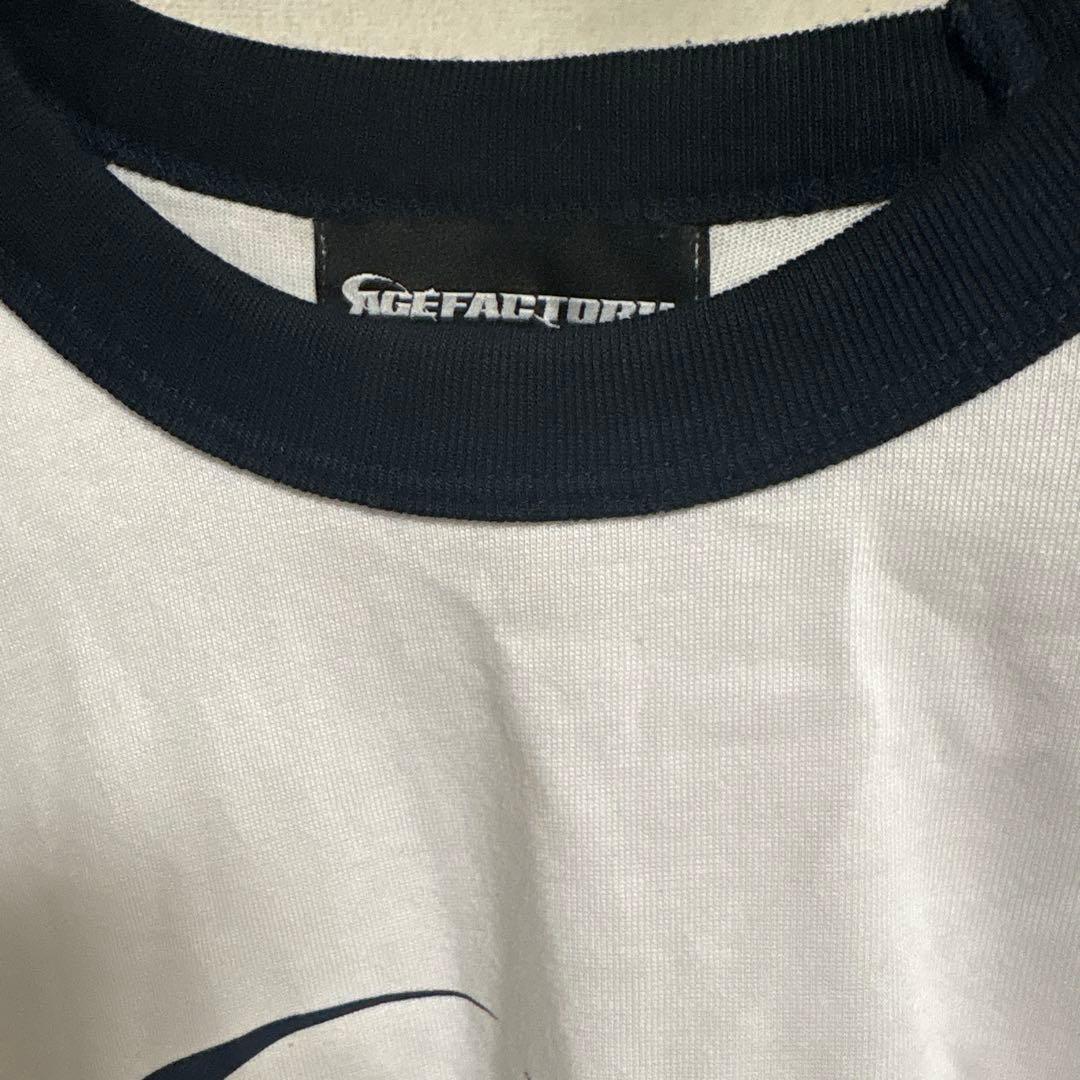 Age Factory ラグランシャツ