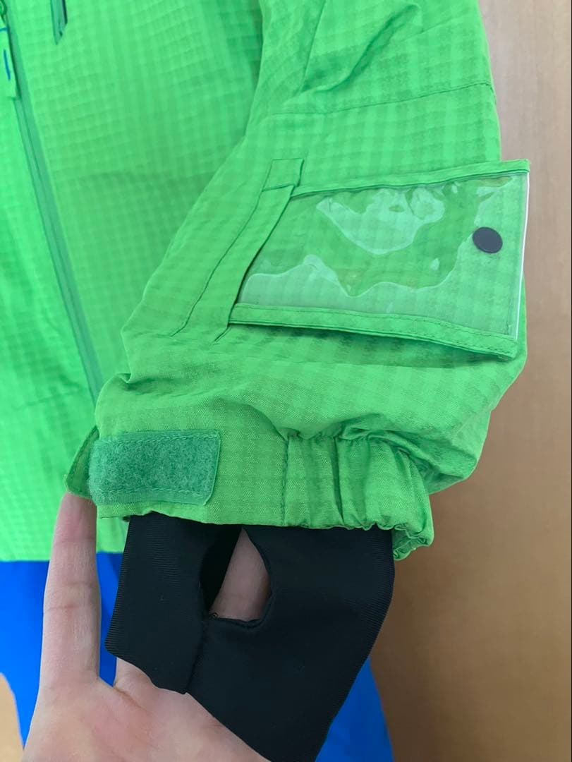 Phenix 子ども用スキーウェア 緑色