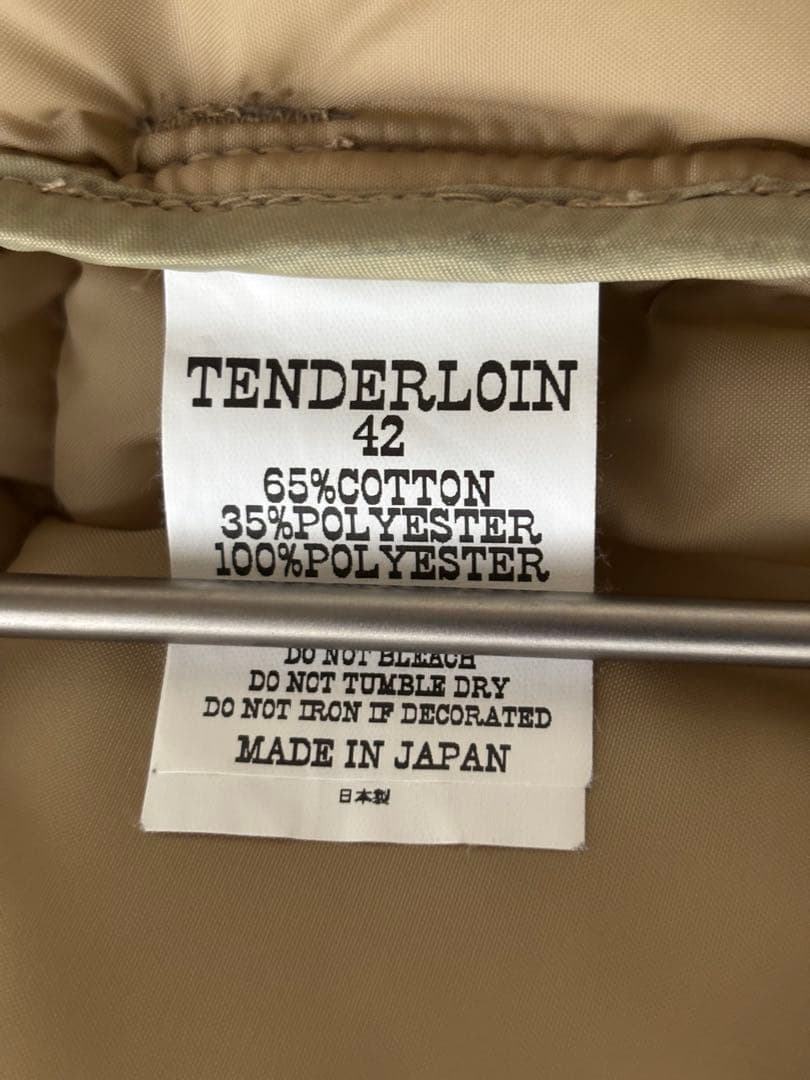 tenderloin ダウンベスト
