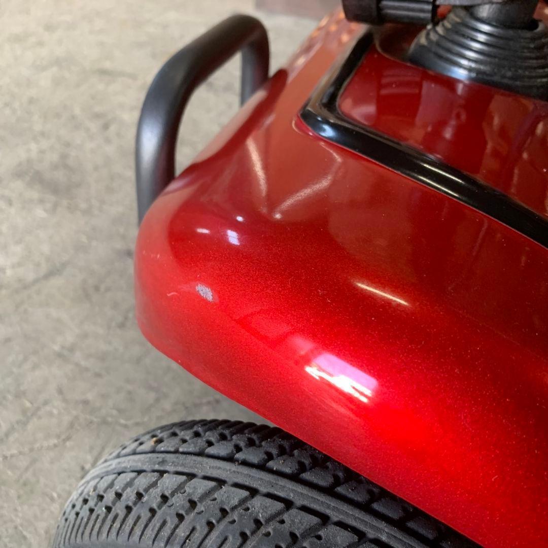 J128R 電動シニアカート X-01移動補助用 レッド