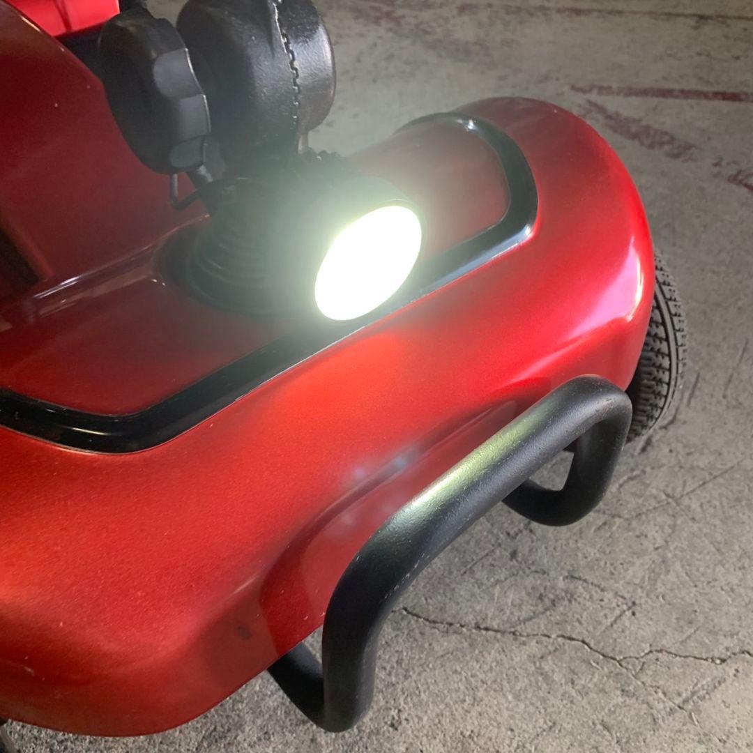 J128R 電動シニアカート X-01移動補助用 レッド