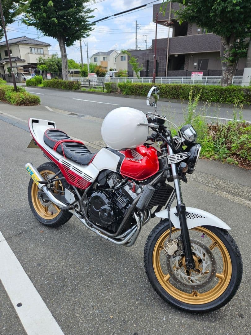 ジェイド 250 シート 黒赤 エナメル type