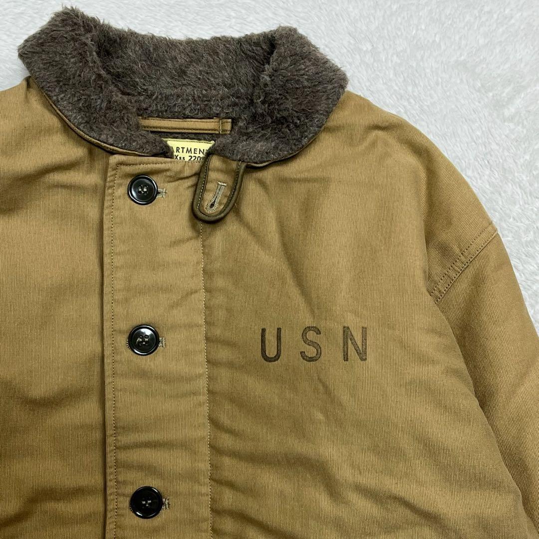廃盤　希少　バズリクソンズ　USN ネイビー　デッキジャケット　L 東洋　n1