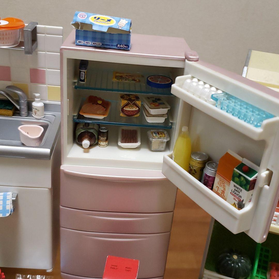 ぷちサンプルキッチン冷蔵庫コンビニ棚電化製品