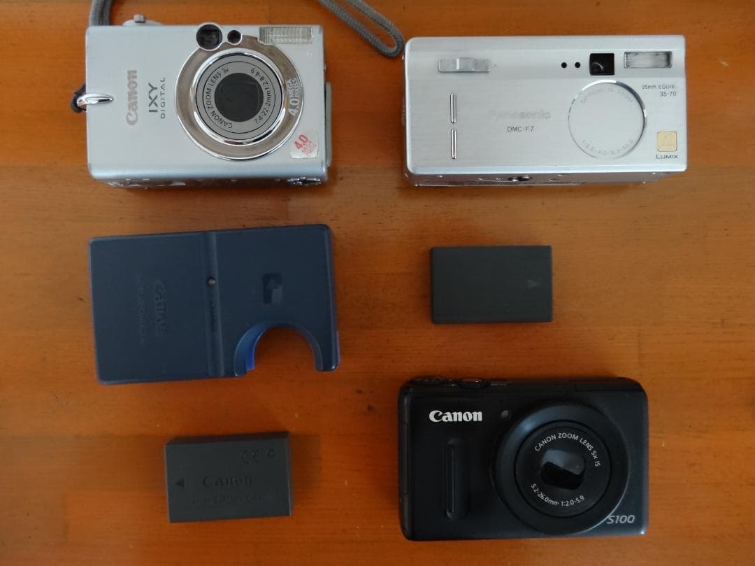 ジャンク ＆ 部品取り用　３台　CANON & Panasonic