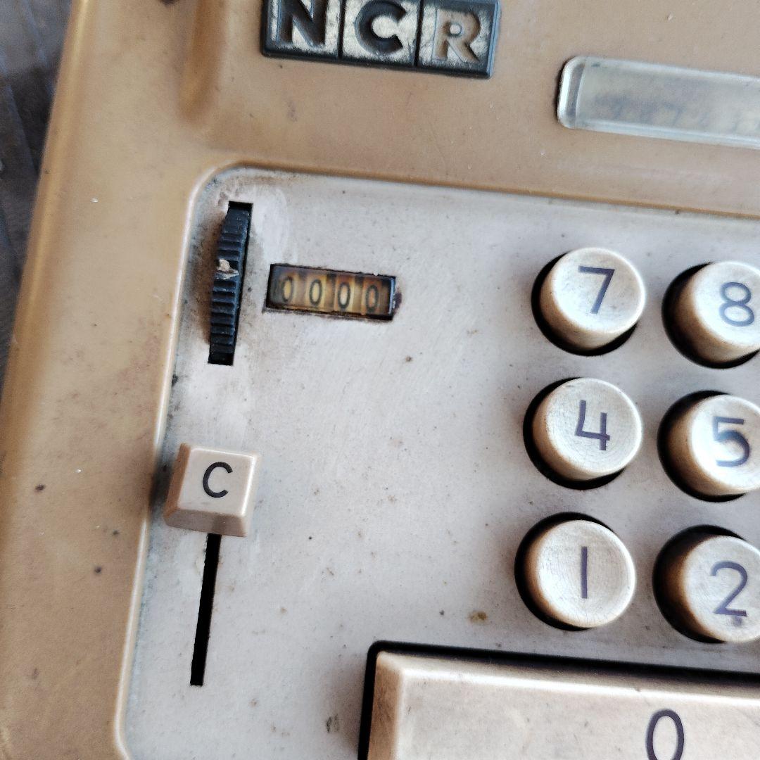 機械式計算機 ナショナル　NCR レトロ アンティーク ビンテージ