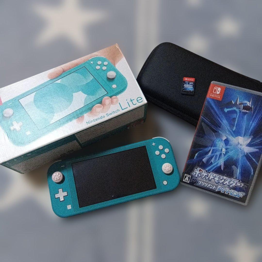 Nintendo Switch Lite ターコイズ + ポケモンソフト