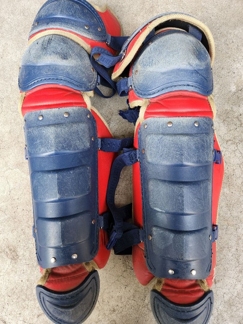 SSK 　キャッチャー用防具 ネイビー/レッド