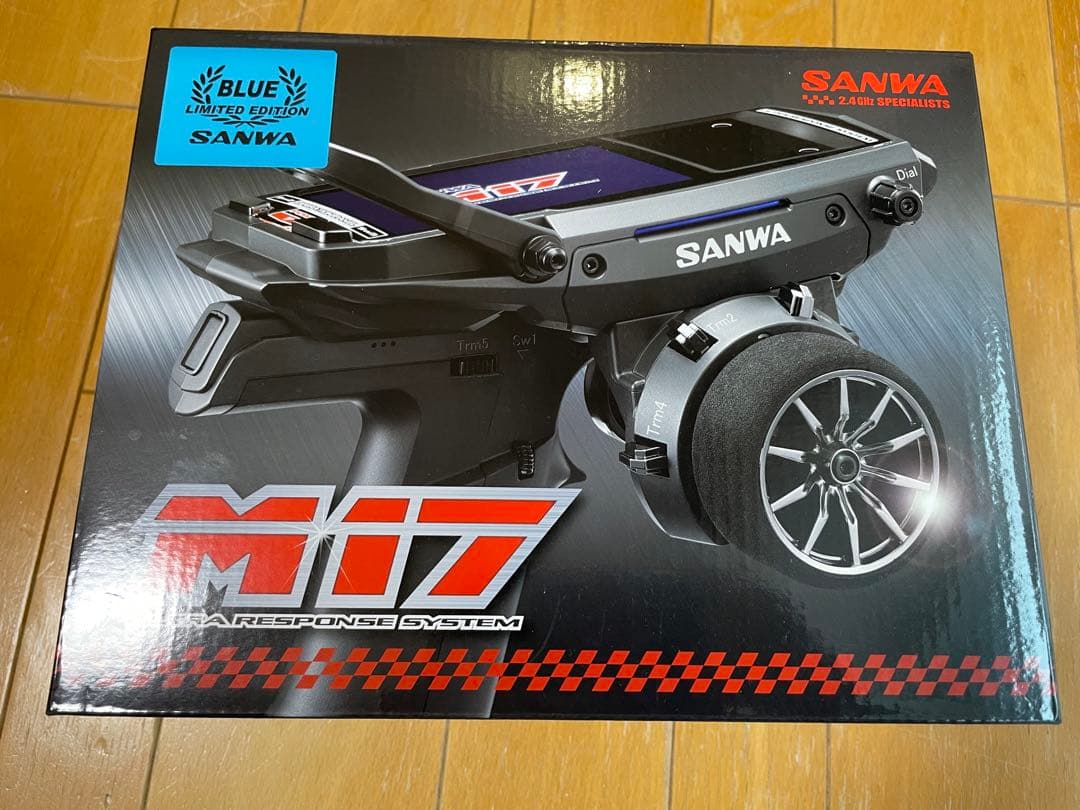 限定 サンワ M17 リミテッドエディション ブルー　送信機のみ