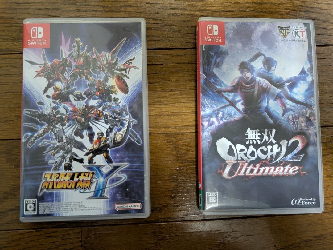 Switch版　スーパーロボット大戦Ｙ、無双OROCHI２セット