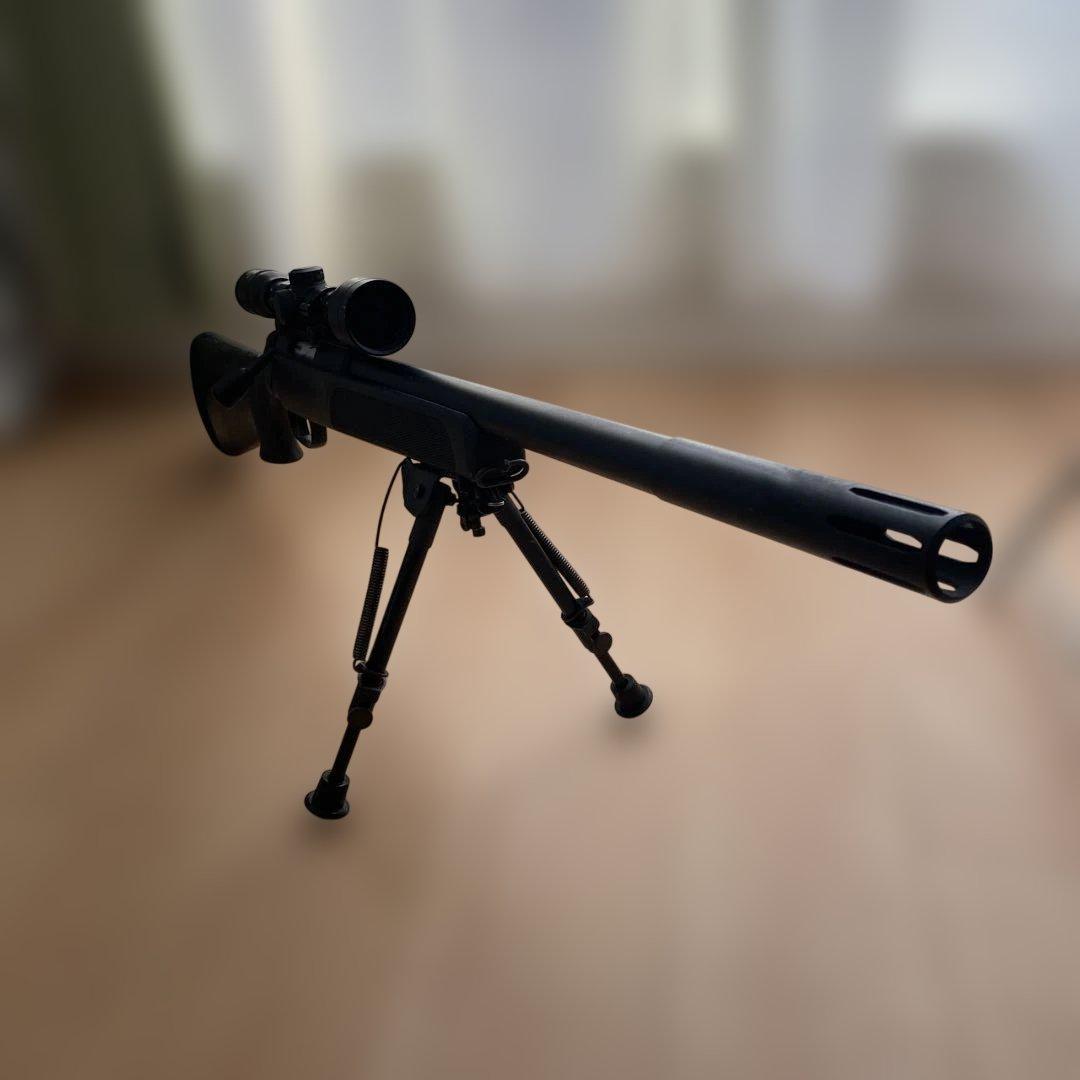 マルゼン　APS-Ⅱ スナイパーライフル バイポット、スコープ付き