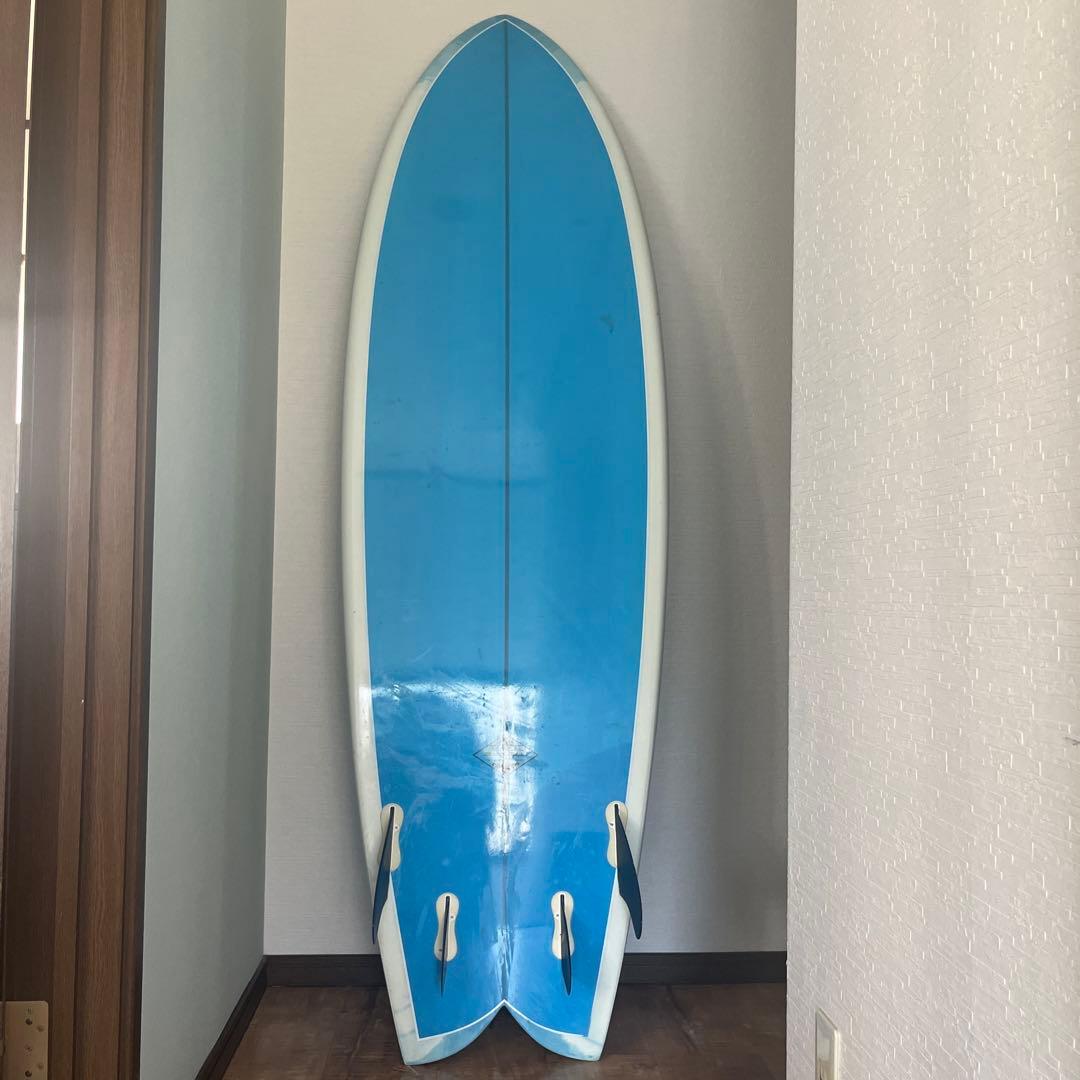 サーフボード　ミッドレングス　7.6