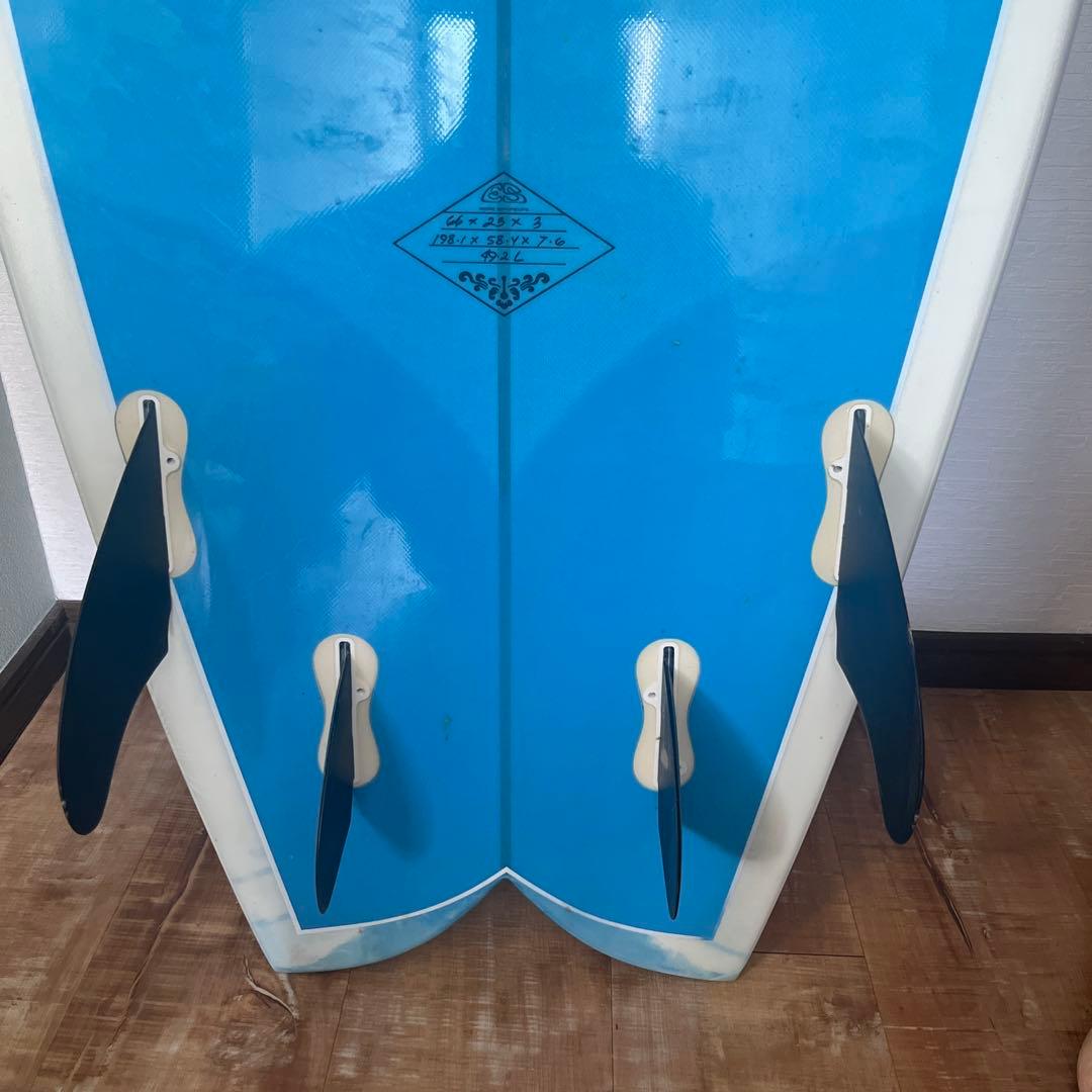 サーフボード　ミッドレングス　7.6