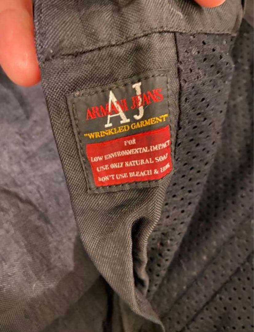 ド*ル様 80’s Armani Jeans nylon buggy pants