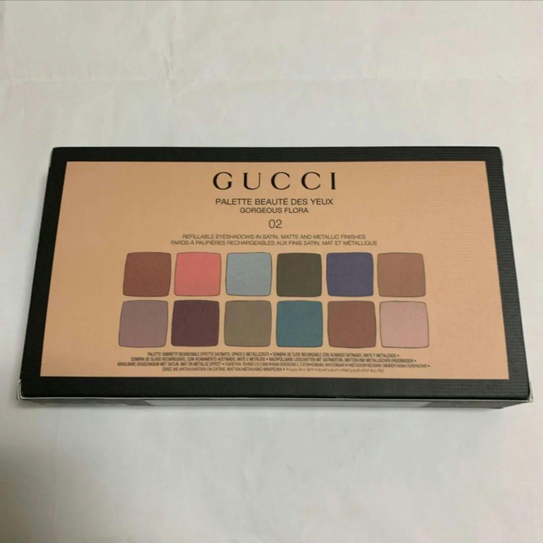 グッチ　パレット ボーテ デ ジュー ゴージャス フローラ　アイシャドウパレット