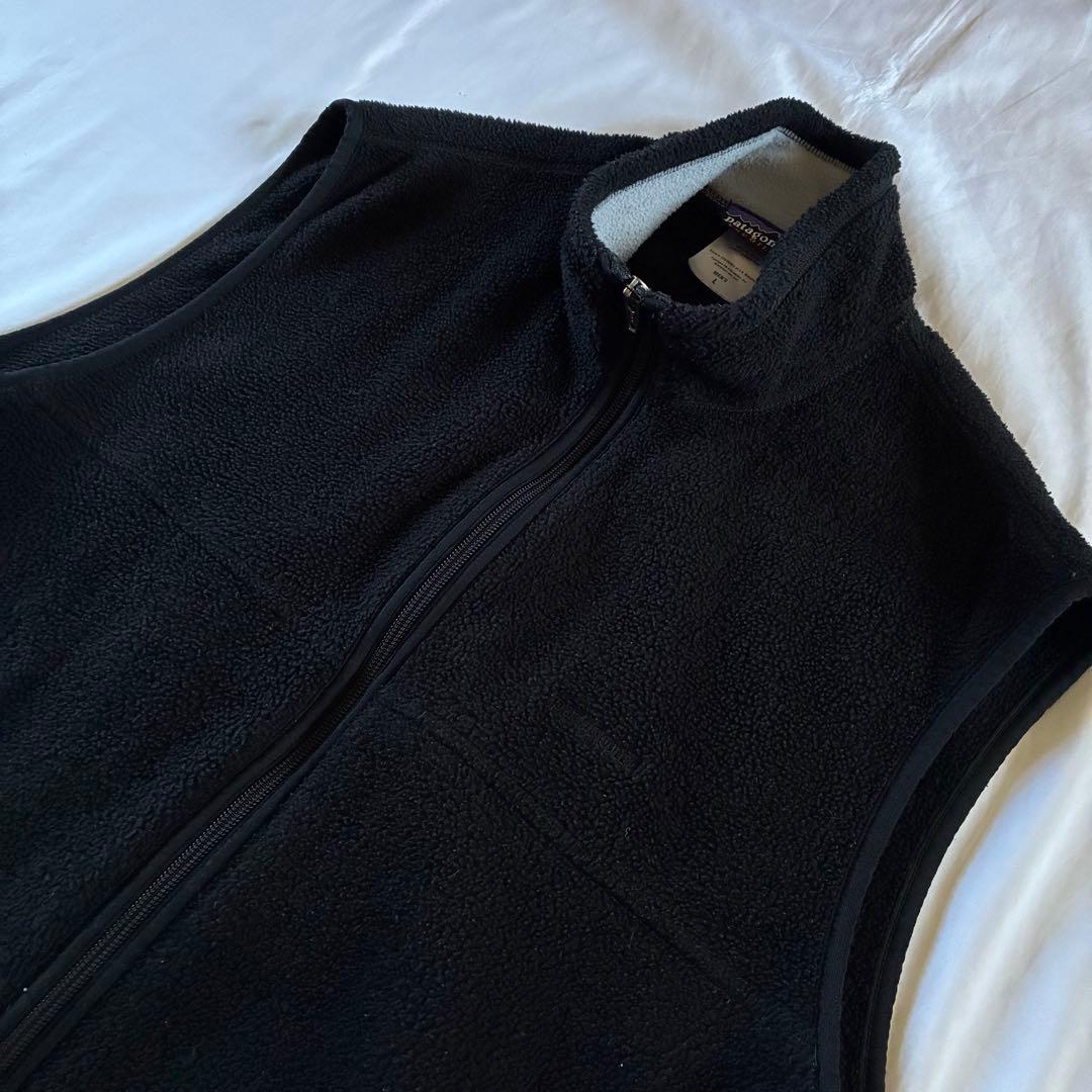 古着　patagonia　パタゴニア　シンチラベスト　フリースベスト