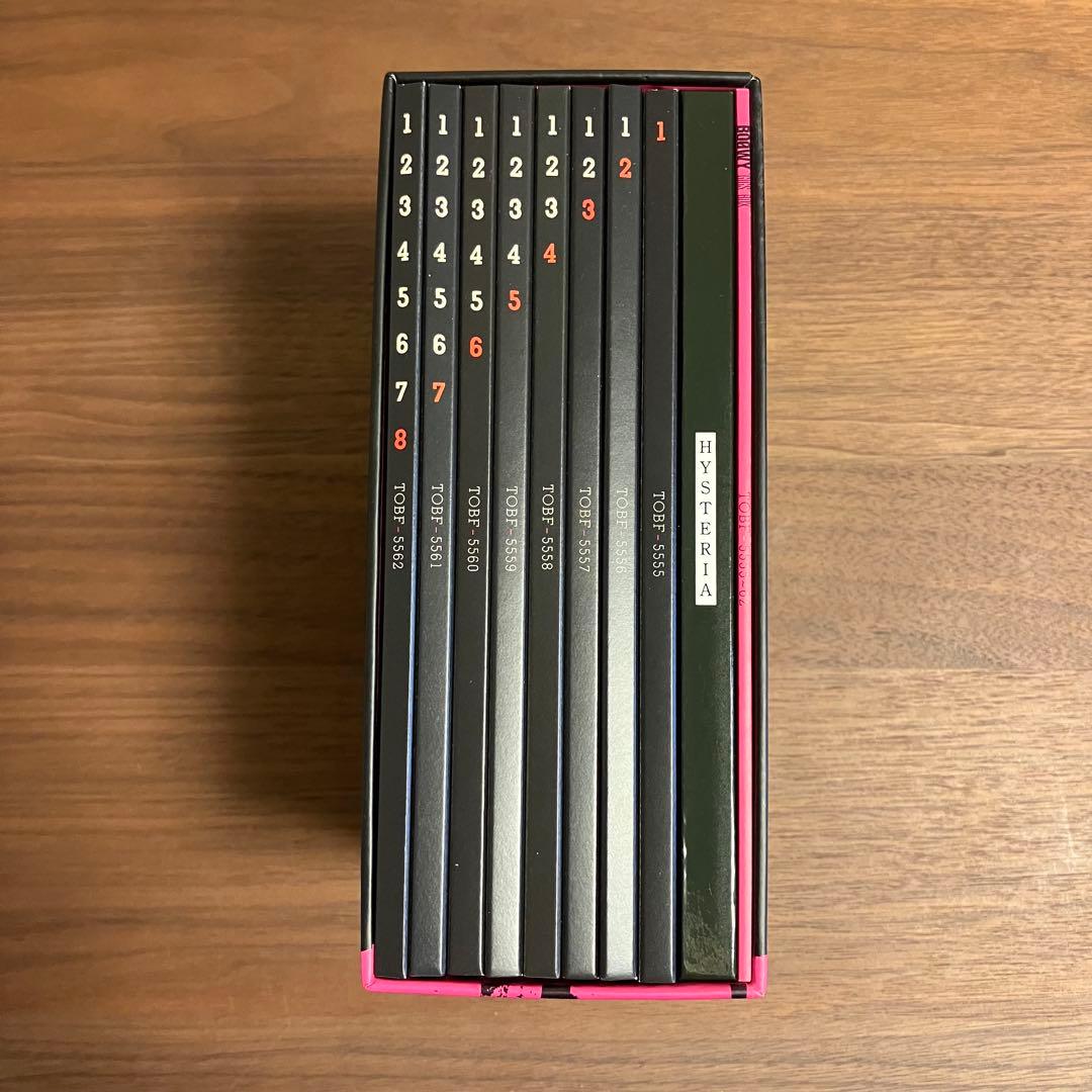 BOOWY GIGS BOX 未視聴 8枚組 DVD