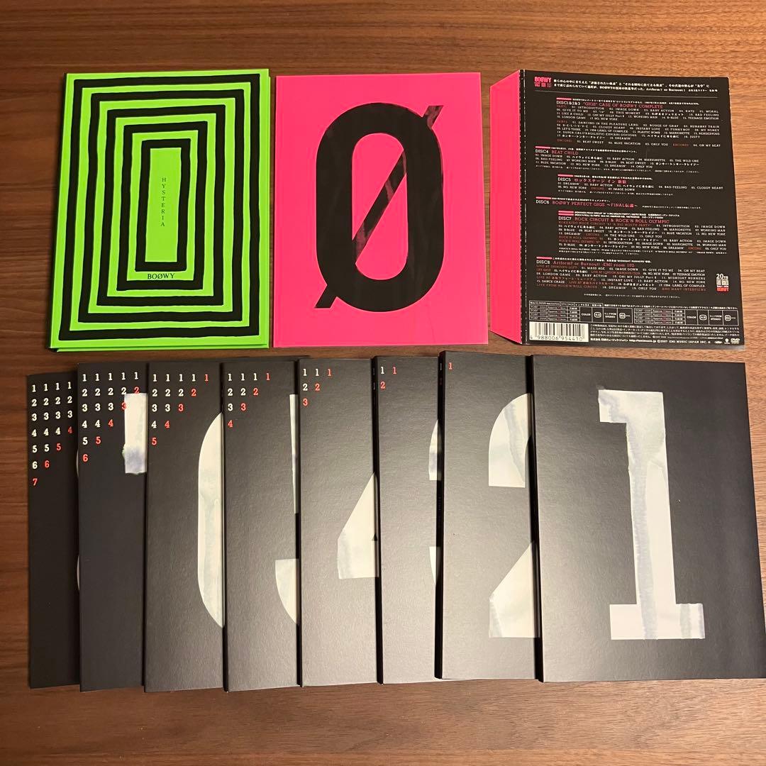 BOOWY GIGS BOX 未視聴 8枚組 DVD