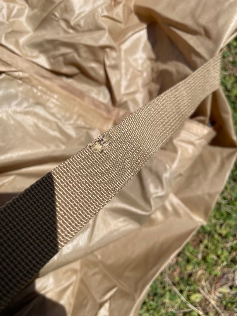 DOD カマボコテント3M タン DODグランドシート付き