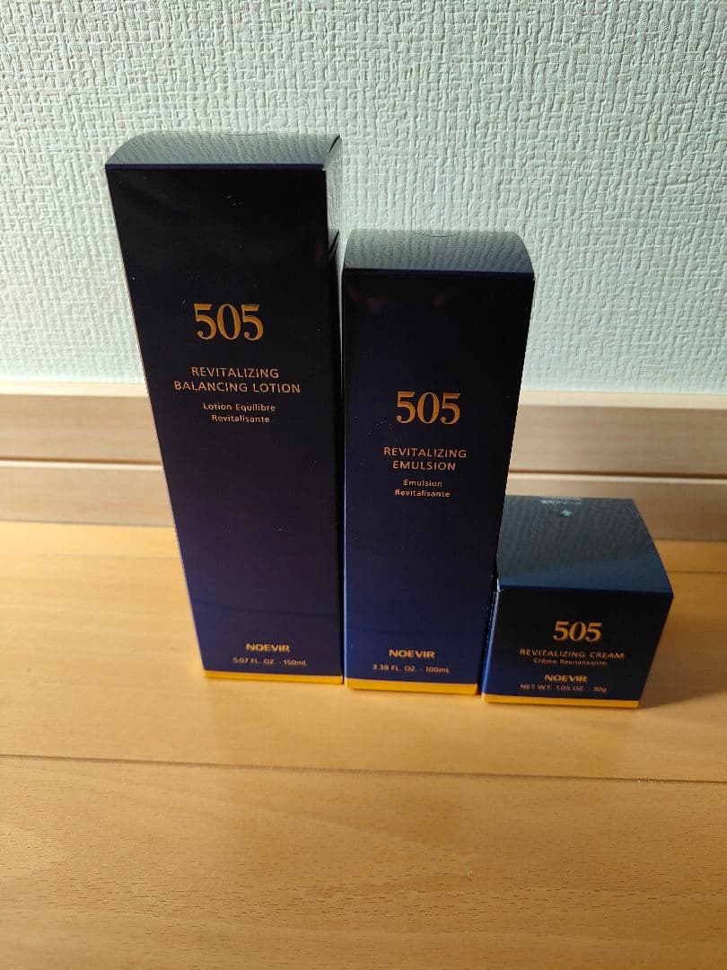 ノエビア☆505薬用スキンローション乳液クリーム3点