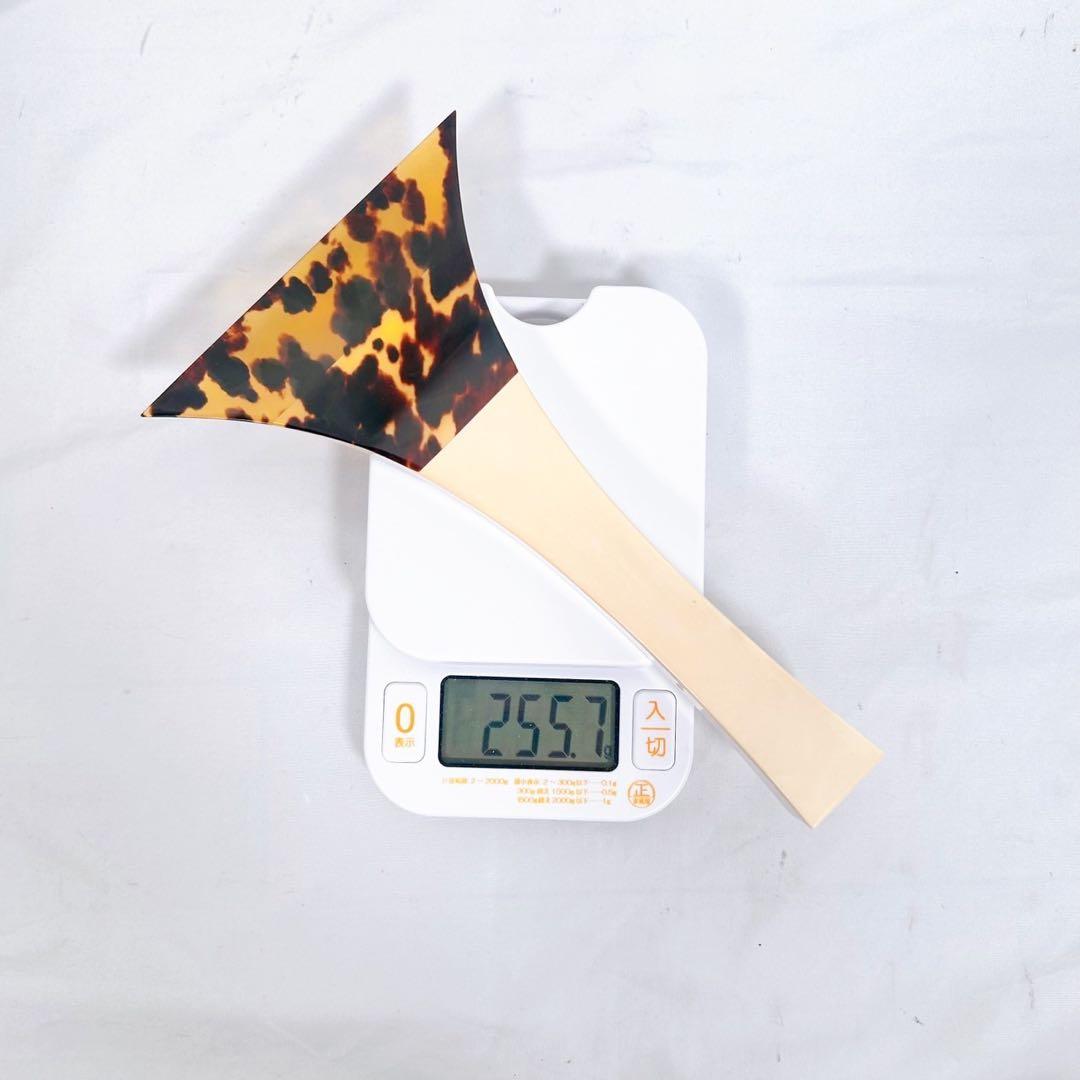 地唄三味線　撥　バチ　鼈甲　一枚甲　メンテナンス済み