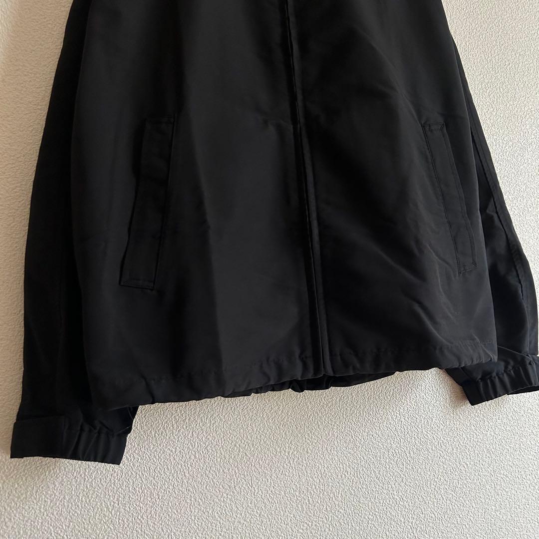 STUSSY ステューシー ナイロンジャケット 刺繍ロゴ バックプリント XL