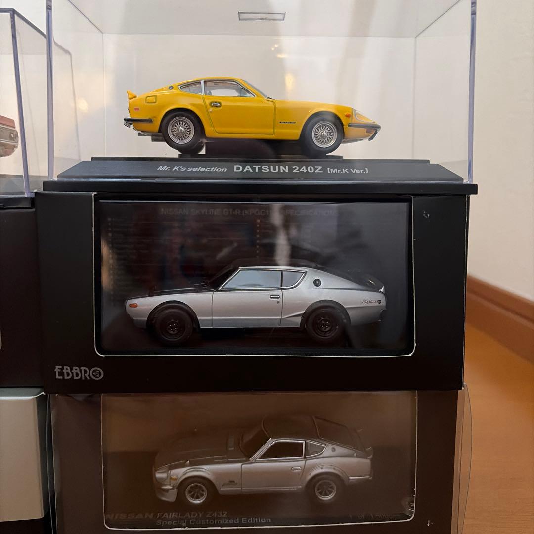 ミニカー 6点セット 1/43 フェアレディ GT-R スカイライン