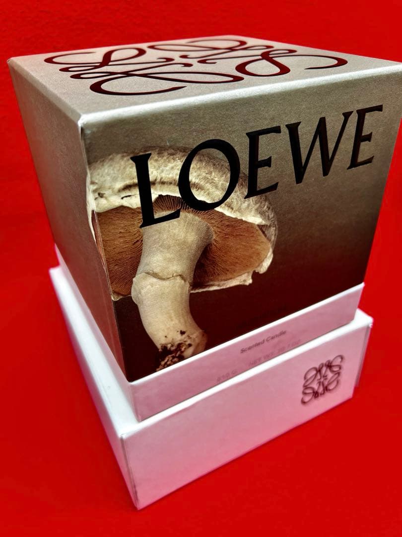 ロエベ❣️キャンドルM( 2つ芯) 　　　　　　希少！マッシュルーム