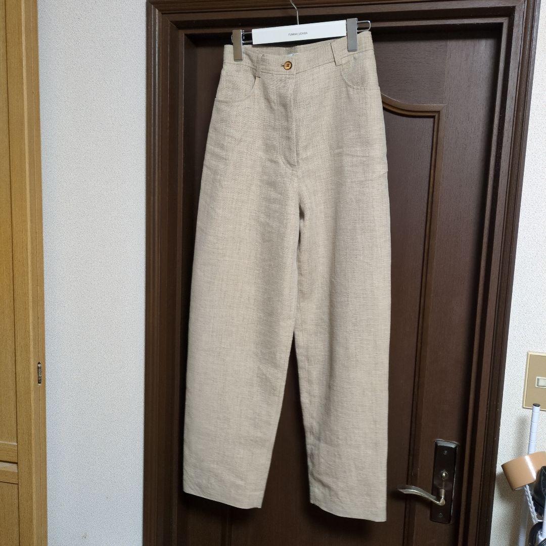 Acne Studios リネンテーパードパンツ