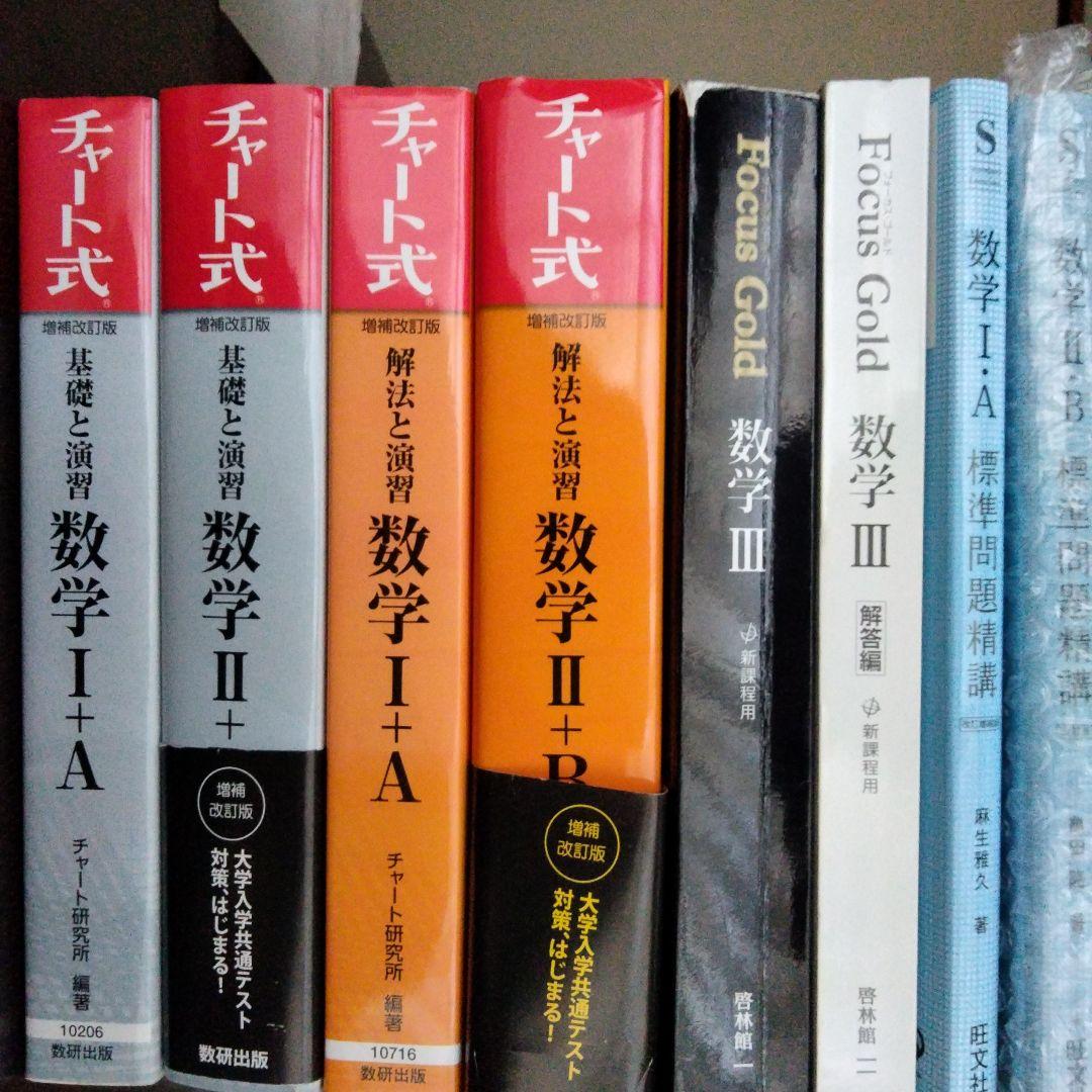 数学 チャート Focus Gold 参考書