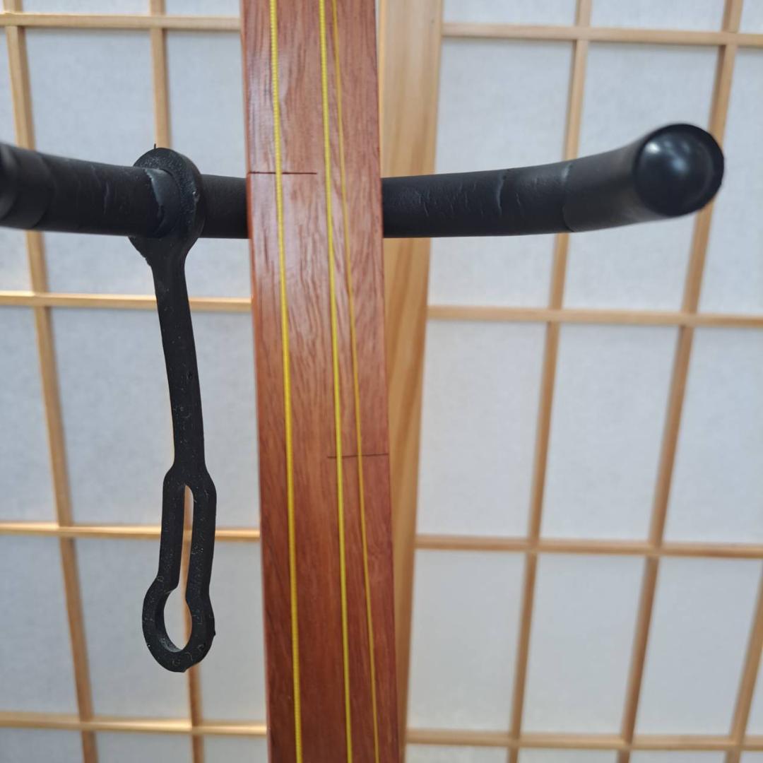【現状品】三味線　棹太さ約2.55cm　皮破れなし　ソフトケース付き