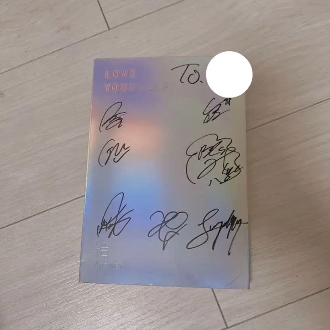 bts サイン入り アルバム