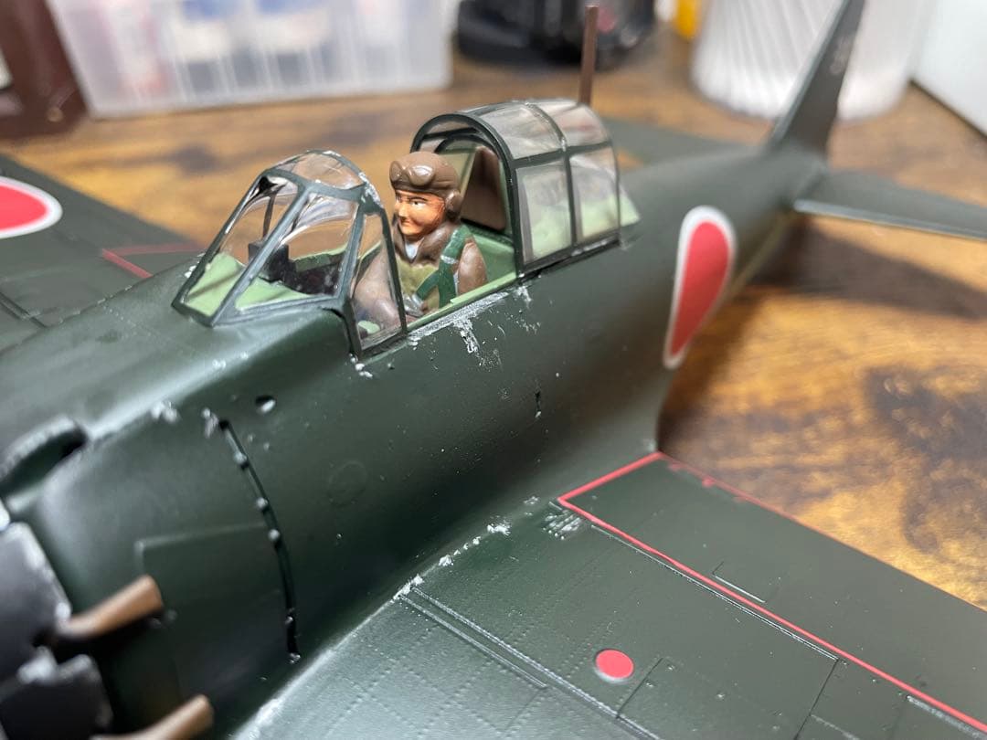 【s】ハセガワ 1/32零戦52型完成品