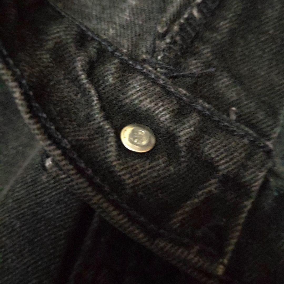 USA製 古着 Levi's 505 ブラック デニム W36 L30
