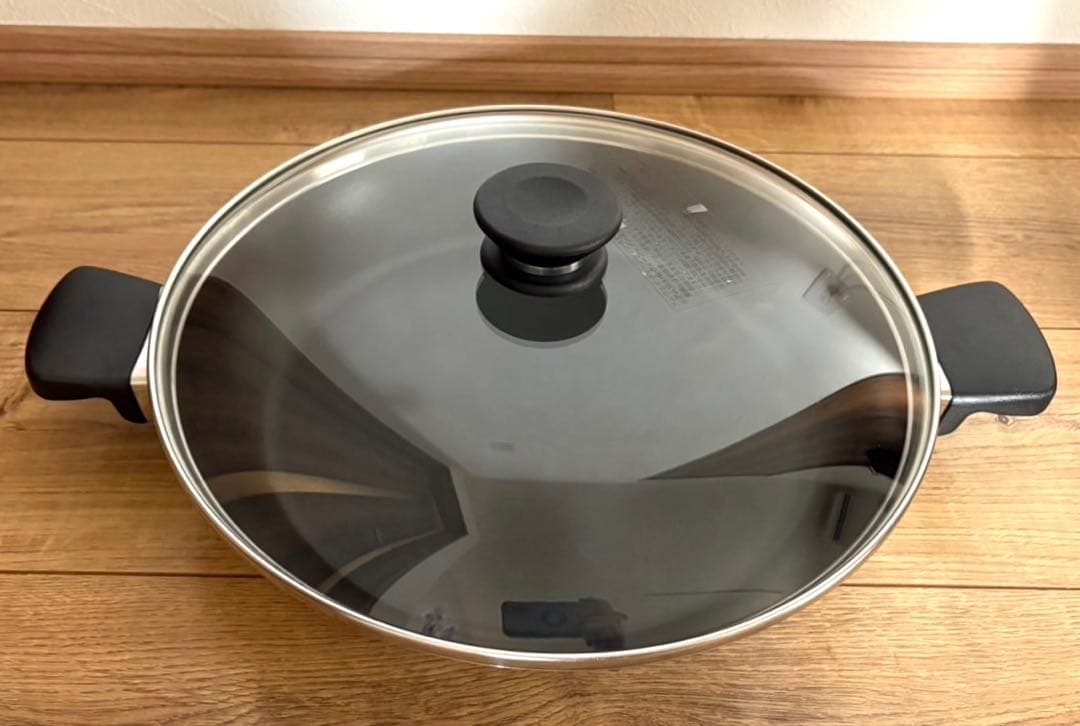 アムウェイ クィーン ノンスティック グリルパン（フタ付き）