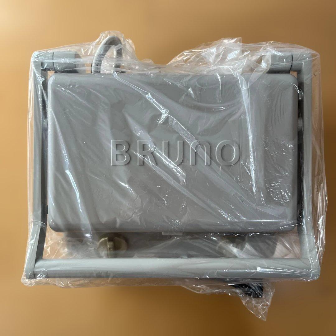 【新品】BRUNO グリルサンドメーカーダブル　ワッフルプレート付き
