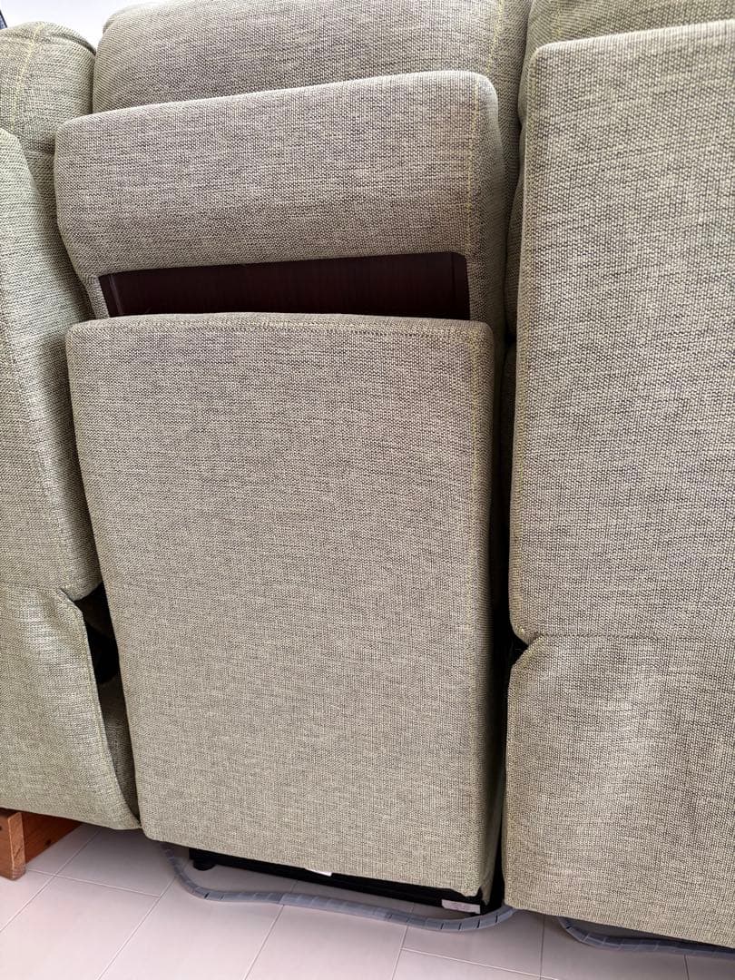 エ*ト様 ニトリ　電動リクライニングソファー 3人掛け USED 5月末出品終了