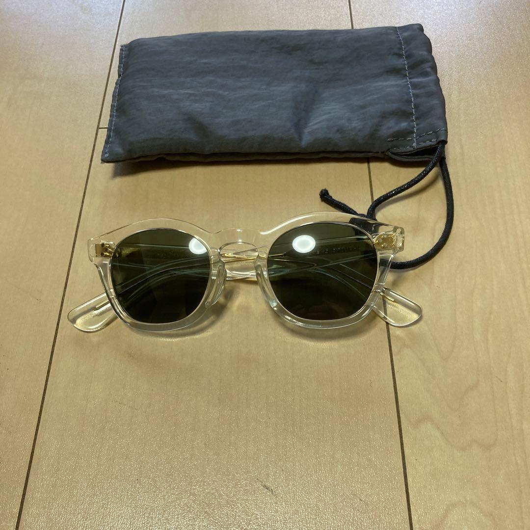美品！常田大希着用ブランド！金子メガネ！！大人気クリアフレームラウンド型