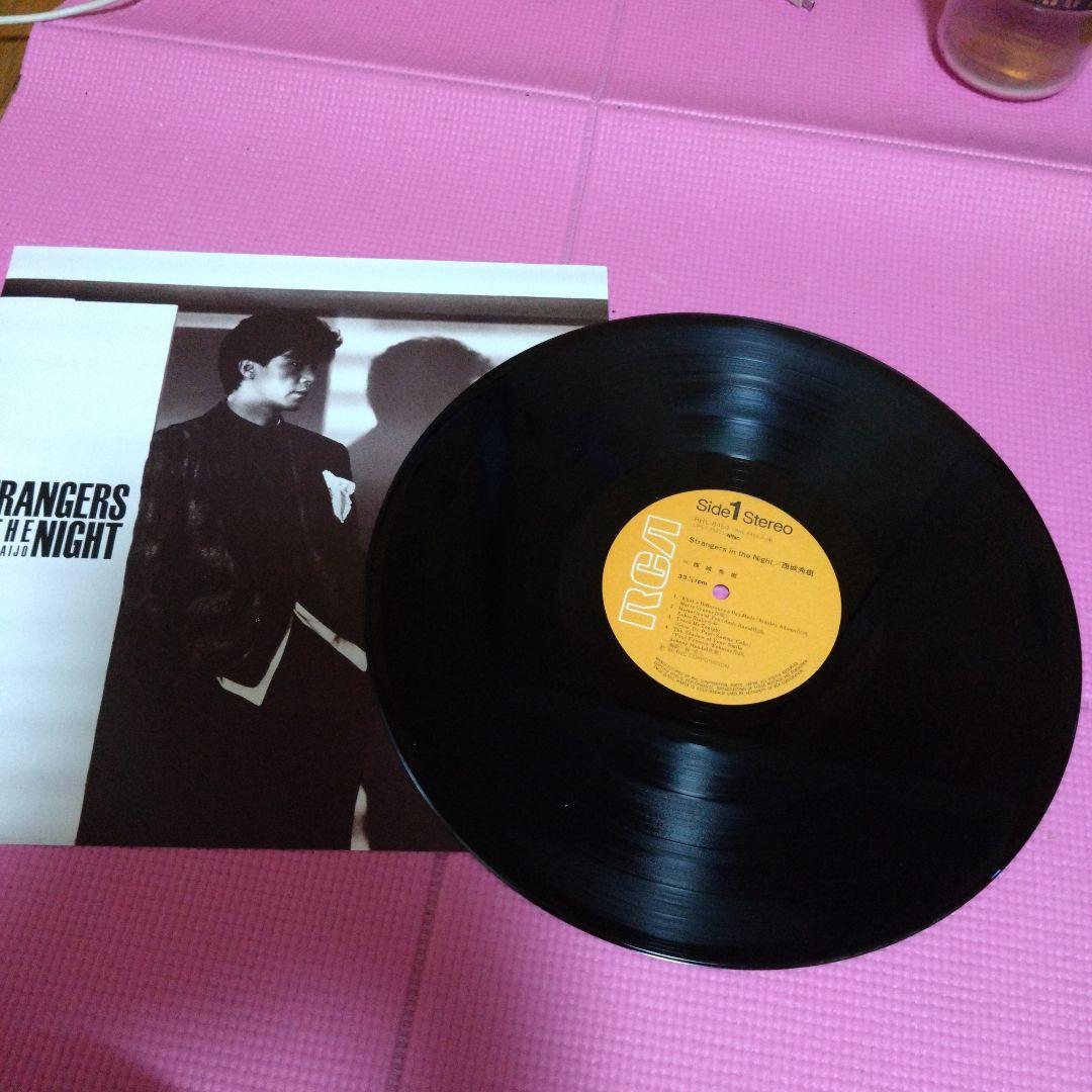 西城秀樹LP STRANGERSINTHENIGHT
