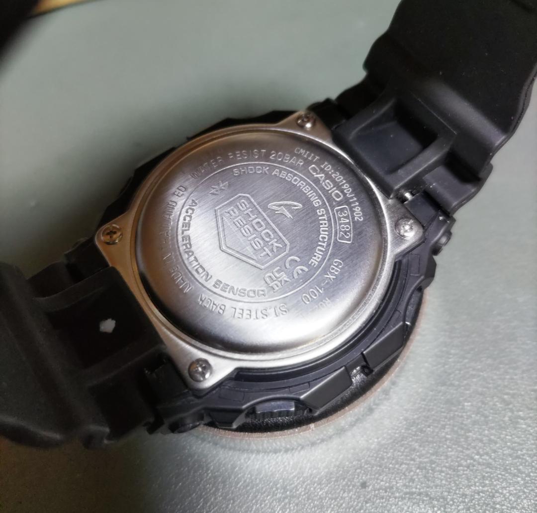 【美品】CASIO G-SHOCK GBX-100NS-1JF