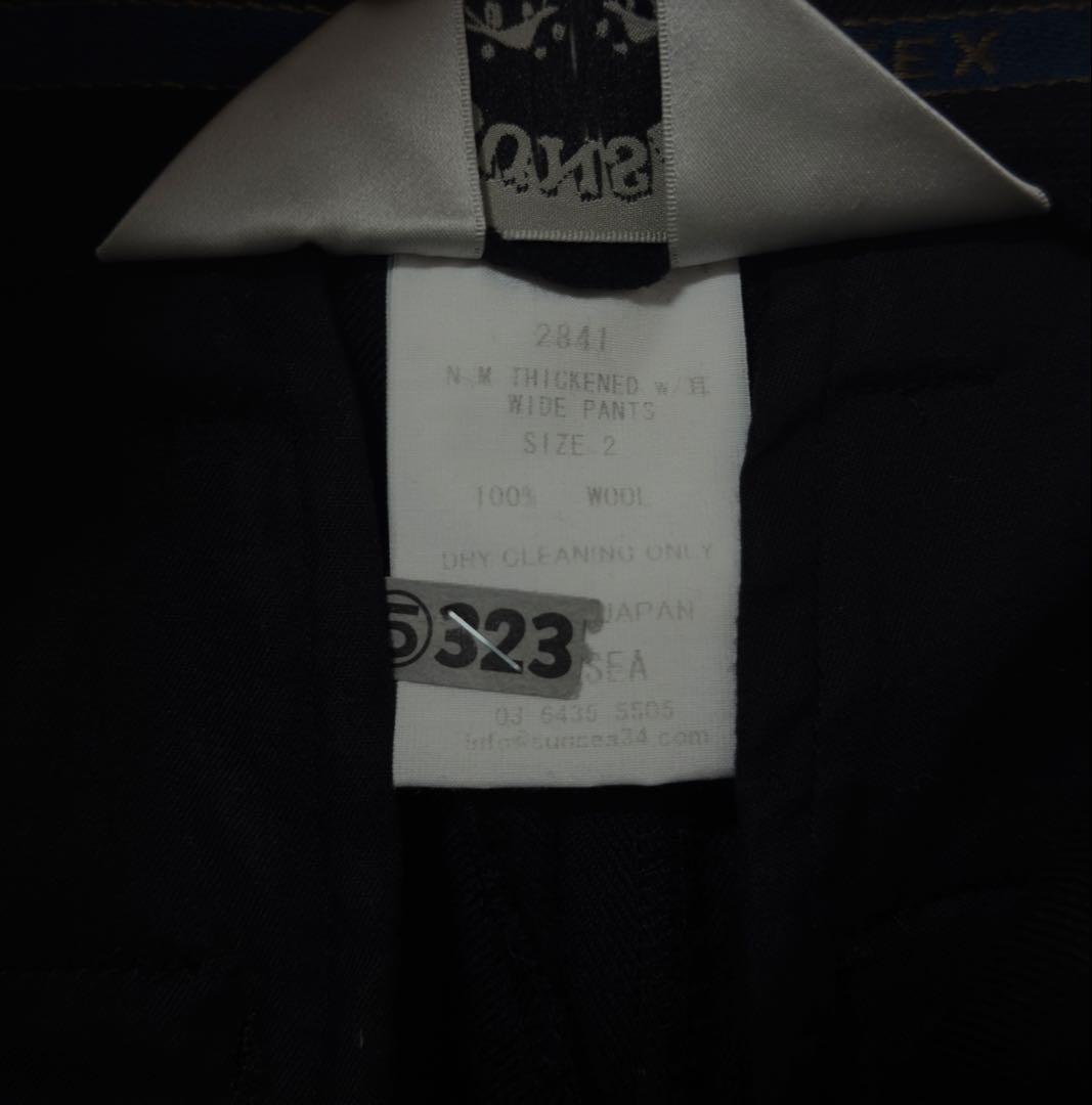 SUNSEA23AW N.M THICKENED w/耳 WIDEPANTS 2