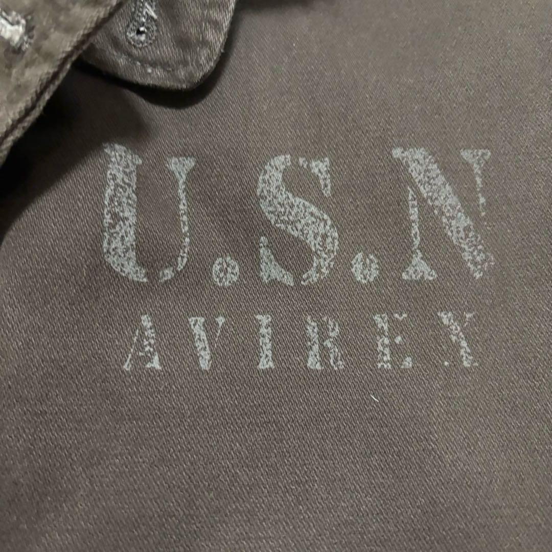 AVIREX ミリタリー N-1 デッキ ジャケット ボア M キルティング