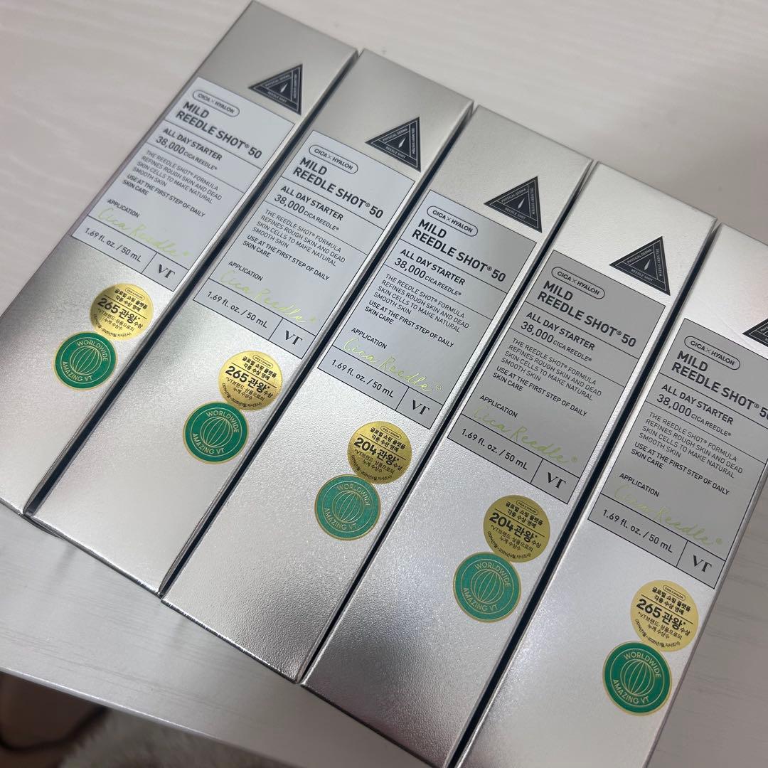 NO.1 針美容液 リードルショット 美容針 5本 Qoo10 韓国スキンケア