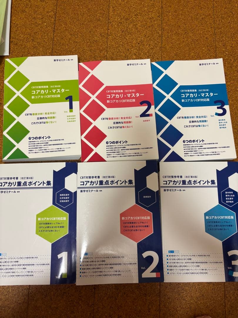 最終値下げ　コアカリ・マスター 重点ポイント集　第8版