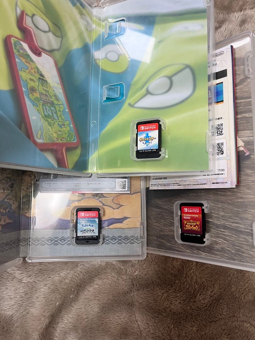 ポケットモンスター　スカーレット　ソード　レジェンズアルセウス　Switch