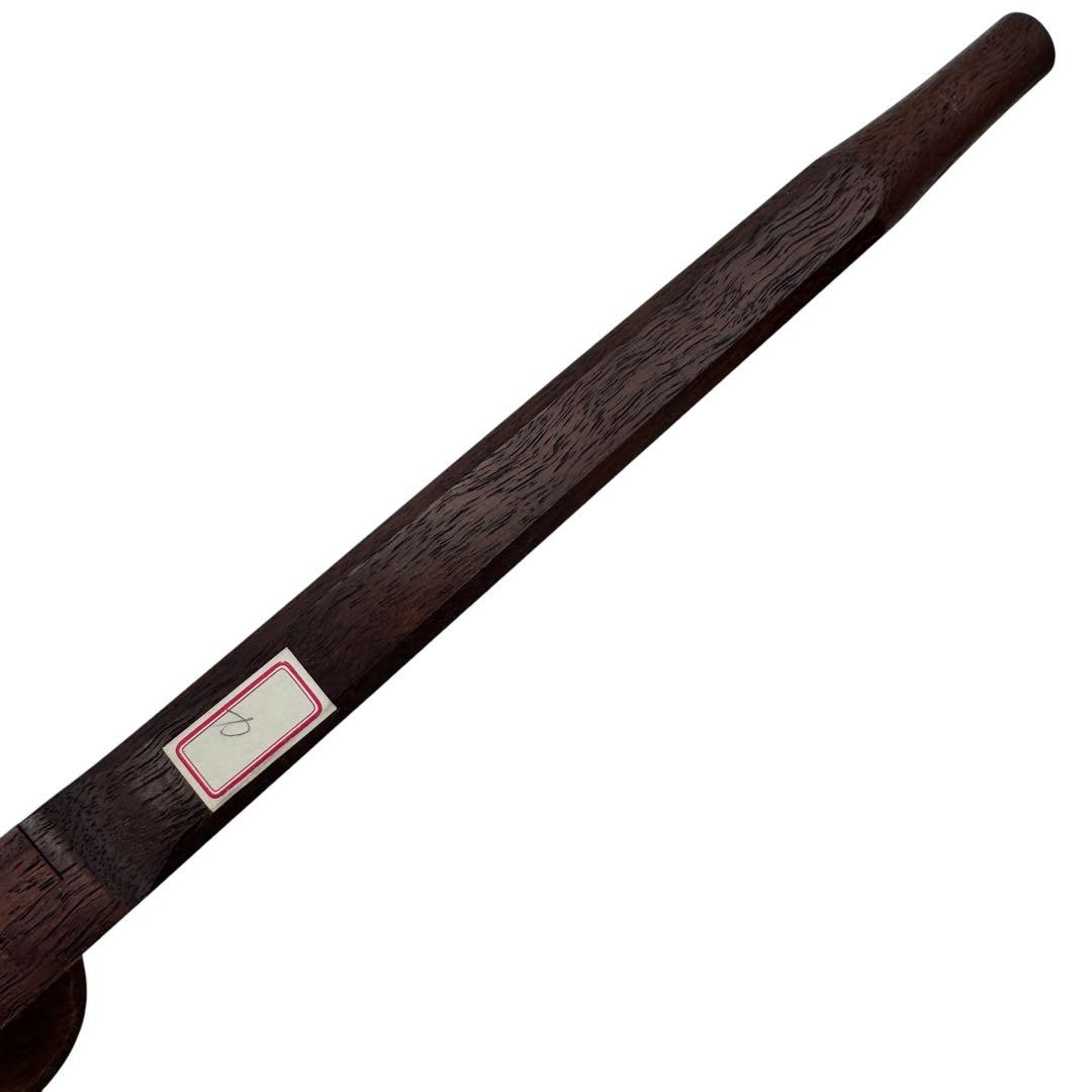 小唄三味線 紅木 中棹 正寸 五厘大胴丸打胴 ハードケース付 弦交換済 民謡