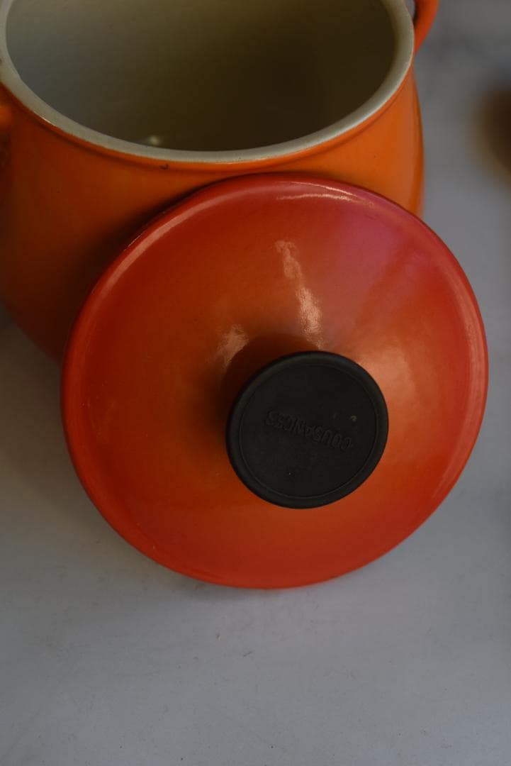 美品　クーザンス ビーンズポット　フランスヴィンテージ　廃盤　クルーゼ